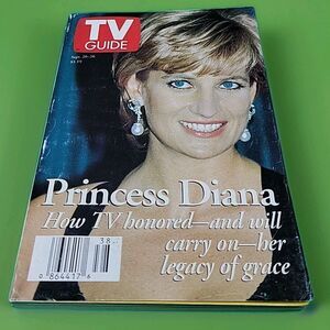 TV Guide 1997 Princess Diana Illinois/Wisconsin  Friends Seinfeld Buffy Y2K
